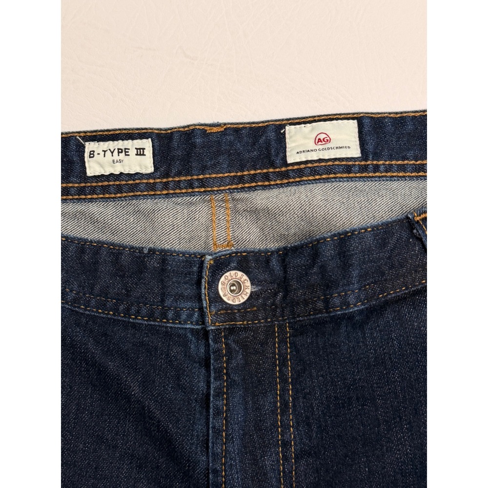 AG Adriano Goldschmied Men's Dark Wash Straight Leg Jeans Size 41x36 - Picture 4 of 7